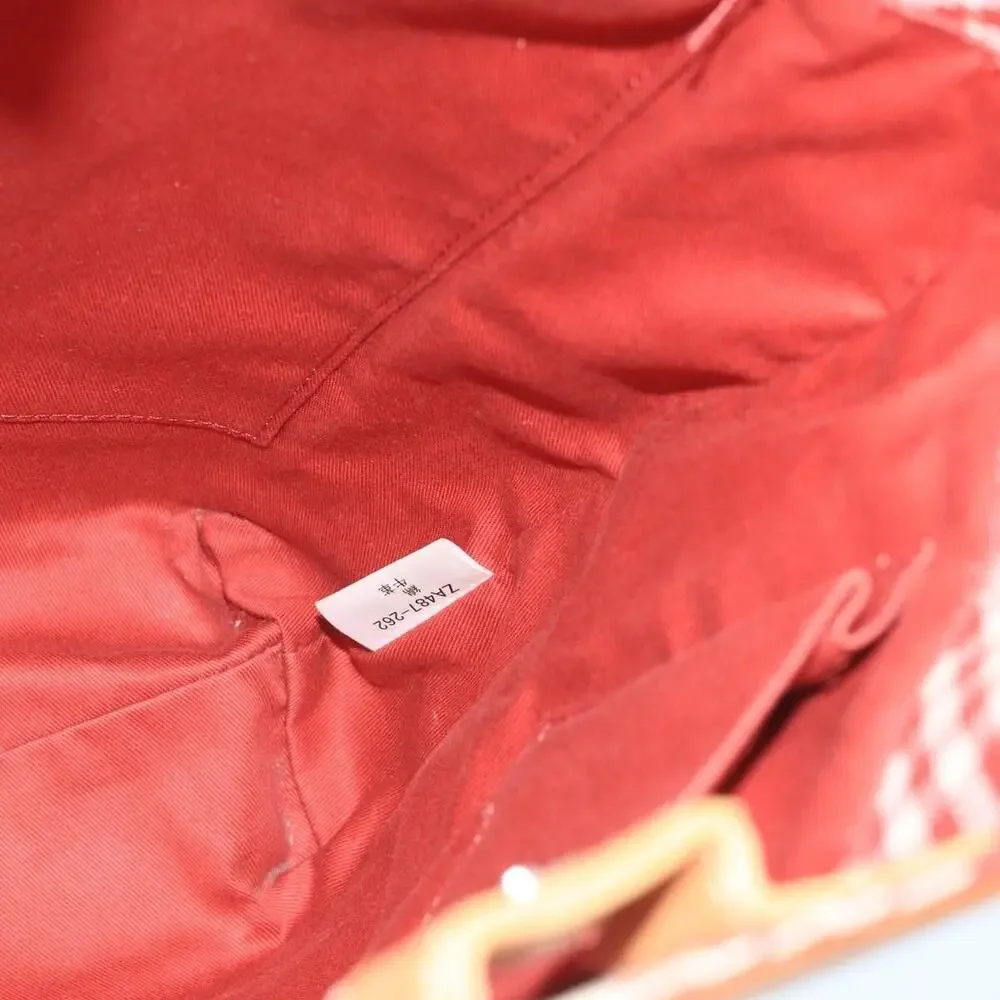 Burberry Blue Label Tote Bag Red